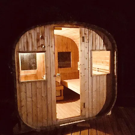 롯지 Les Jardins De Chiron Et Tiny House Dans Le Sud 쏘브