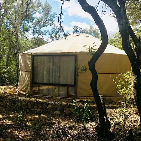 롯지 Les Jardins De Chiron Et Tiny House Dans Le Sud *