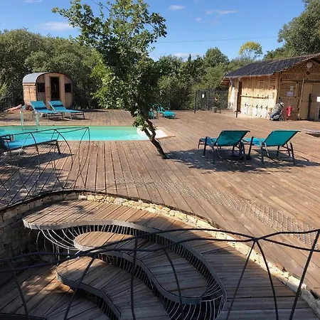 Les Jardins De Chiron Et Tiny House Dans Le Sud * Sauve
